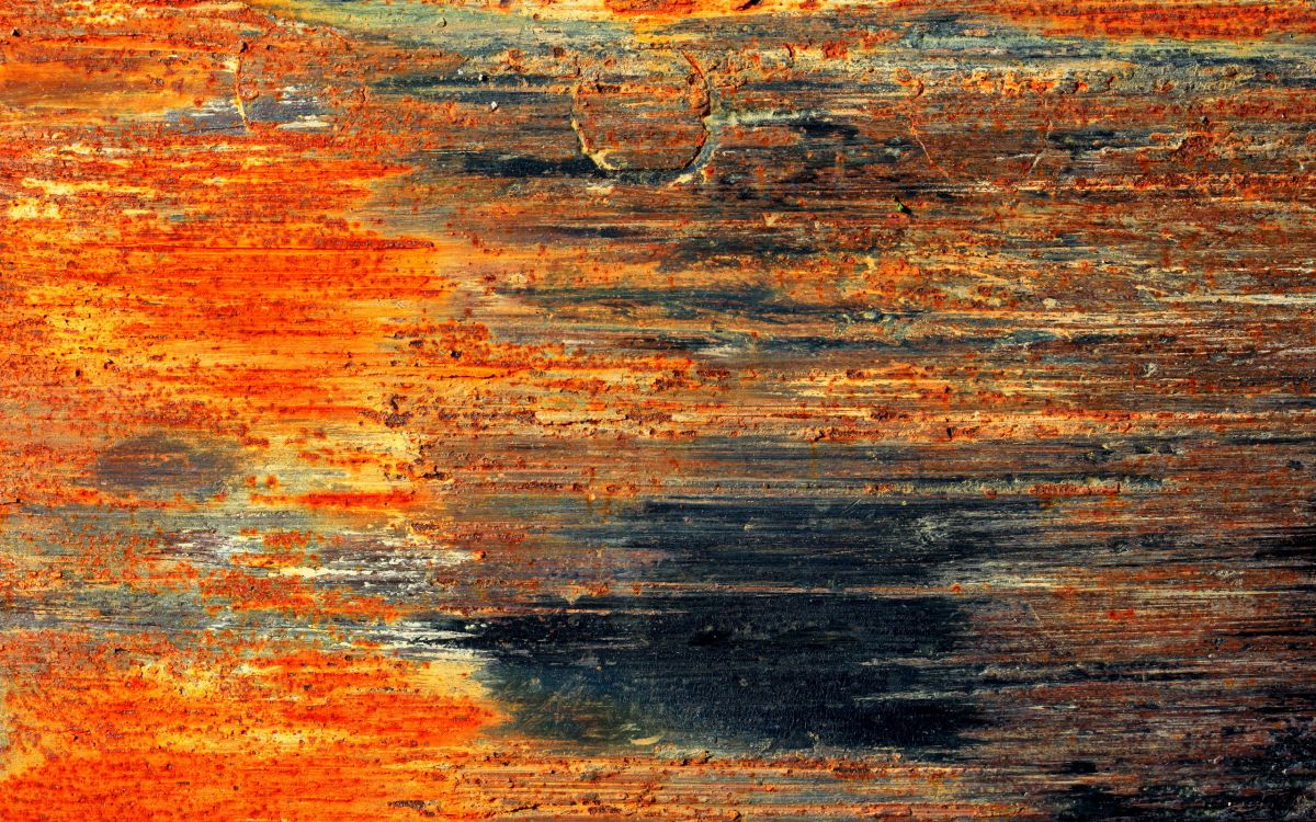 orange and brown abstract painting