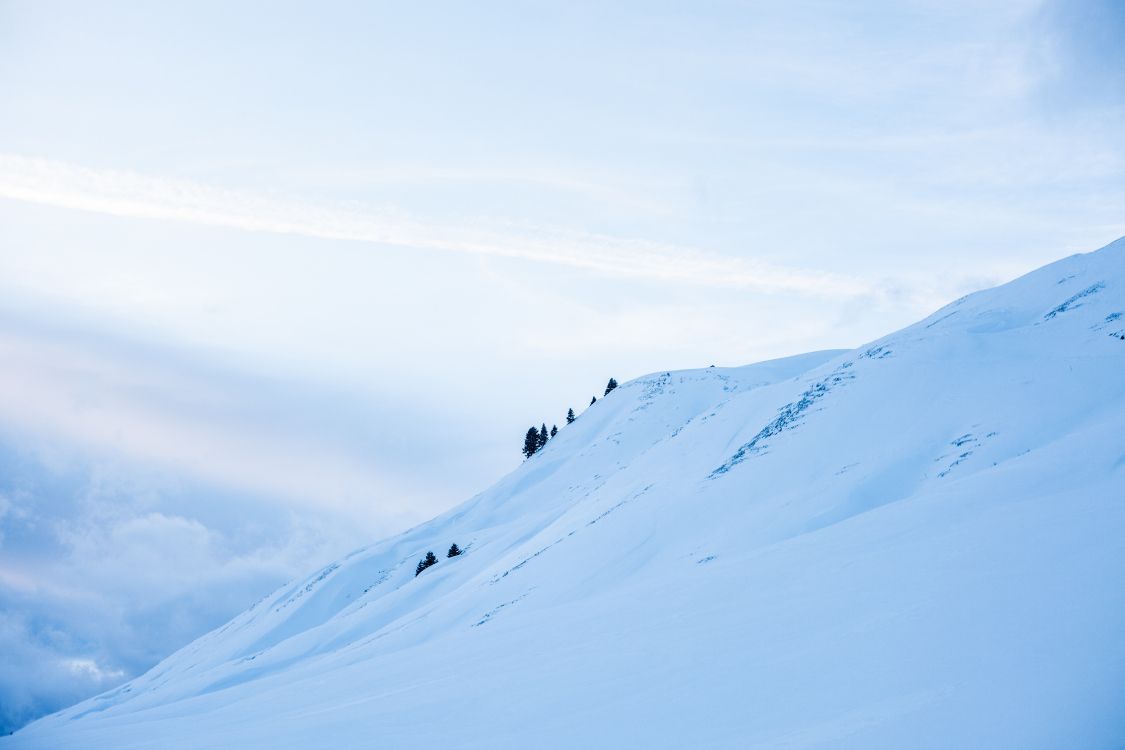 winter, massif, snow, ice cap, glacier