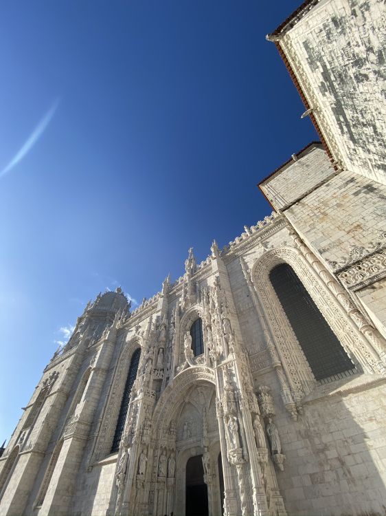 Jernimos-Kloster, Architektur, Wahrzeichen, Bogen, Mittelalterliche Architektur. Wallpaper in 1536x2048 Resolution