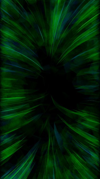 Green and White Light Digital Wallpaper. Wallpaper in 2160x3840 Resolution