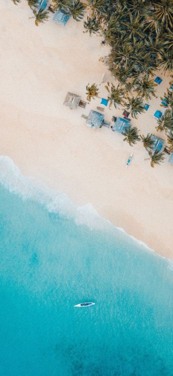 Agua, Azure, Azul, Playa, Aqua. Wallpaper in 1797x3889 Resolution