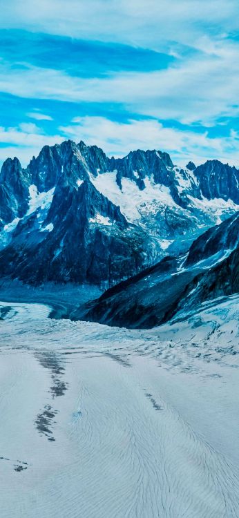 自然景观, 斜坡, 高地, 冰帽, 地形 壁纸 1080x2340 允许