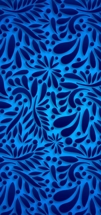 Blue, Azure, Nature, Textile, Art. Wallpaper in 1420x3000 Resolution