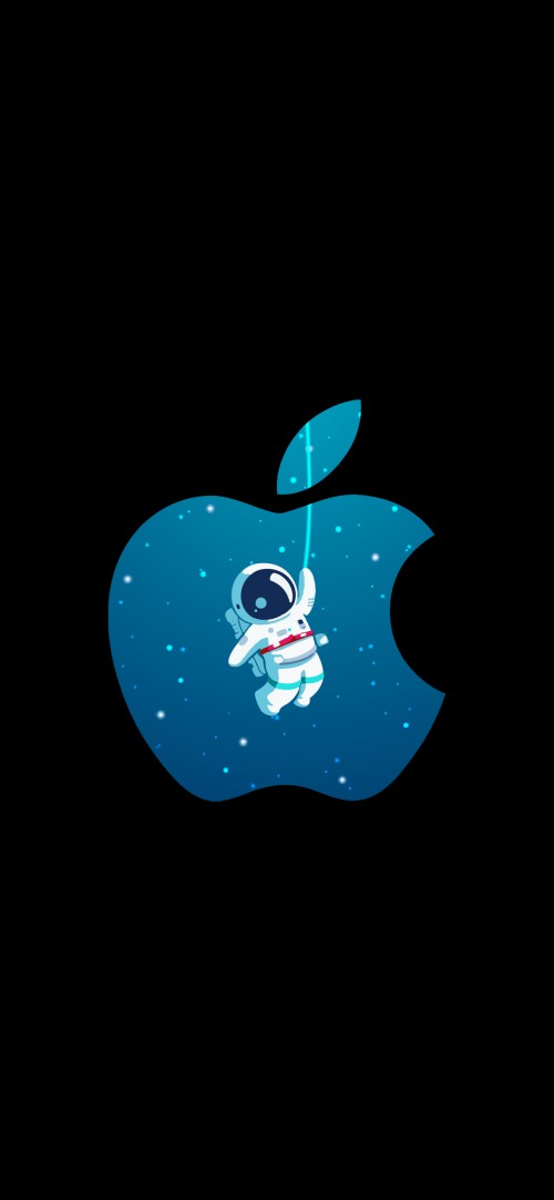 Image astronaut, apple, amoled, iPhone, apples