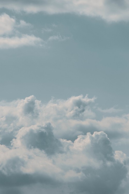 Image cloud, daytime, white, cumulus, blue