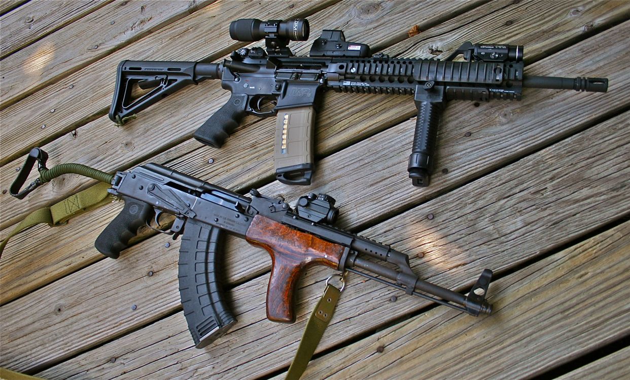 Rifle, m4 Carbine, Firearm, Gun, Assault Rifle. Wallpaper in 3059x1846 Resolution