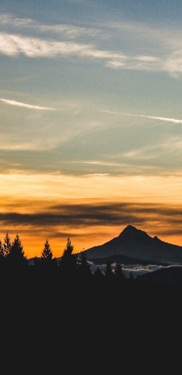 Image television, music, sky, sunset, horizon