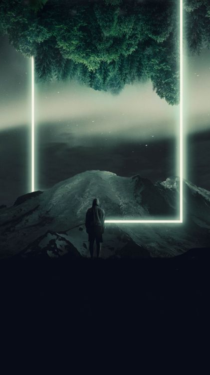 性质, 艺术, 气氛, 阳光, 自然景观 壁纸 1440x2560 允许