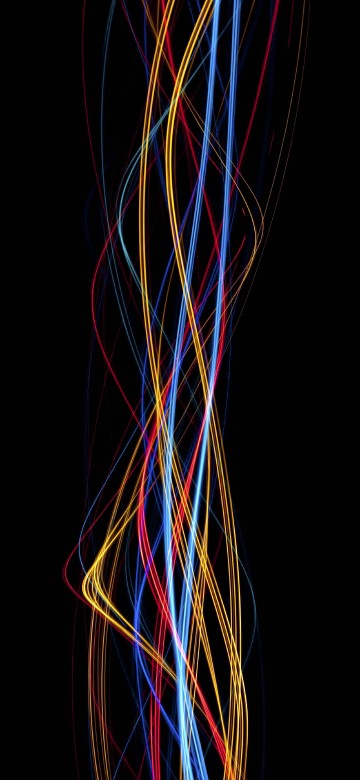 Image red blue and white line