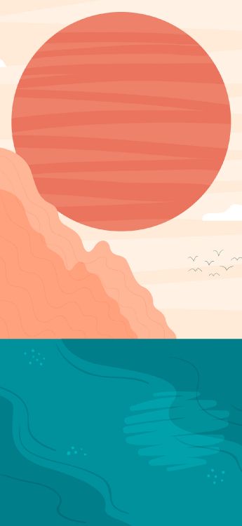 Arte, Diseño Gráfico, Naranja, Tintes y Matices, Magenta. Wallpaper in 1179x2556 Resolution