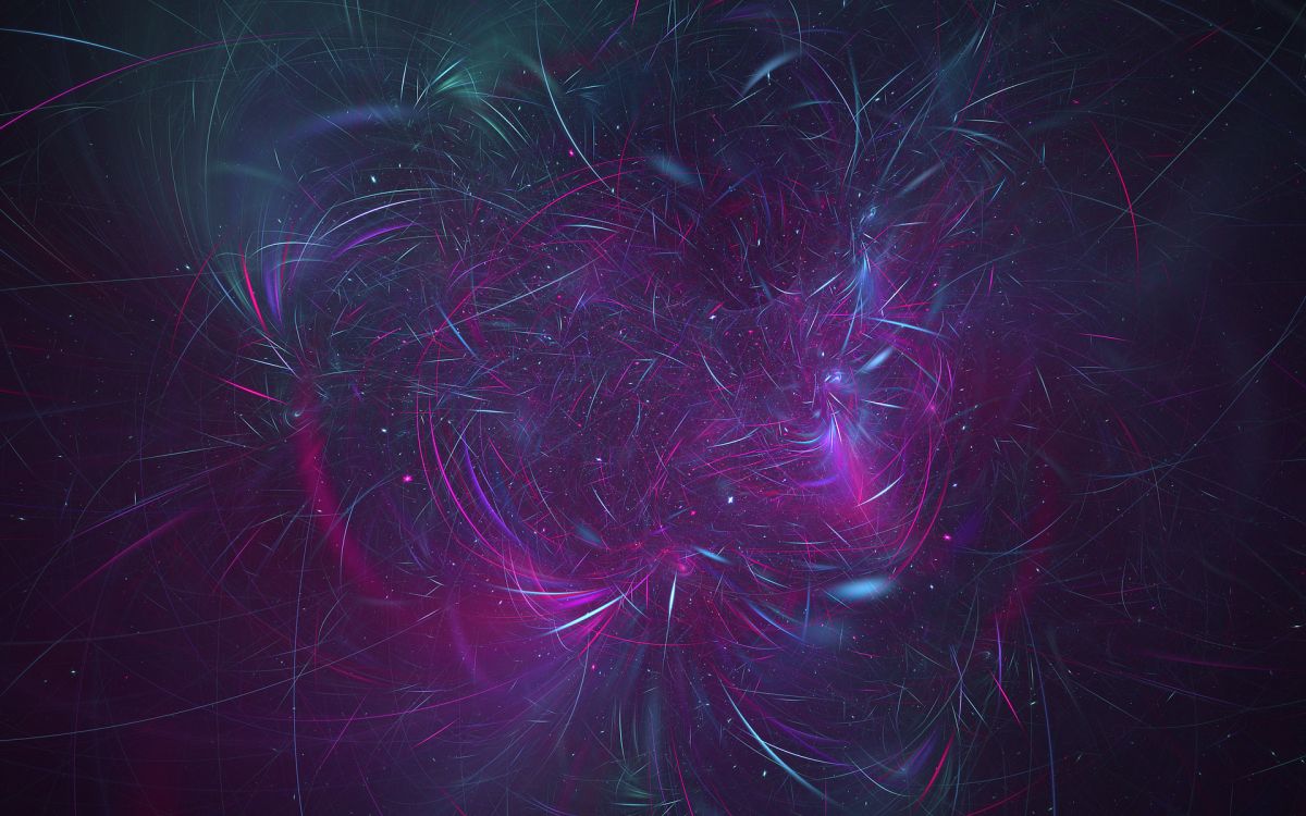 purple and blue light digital wallpaper