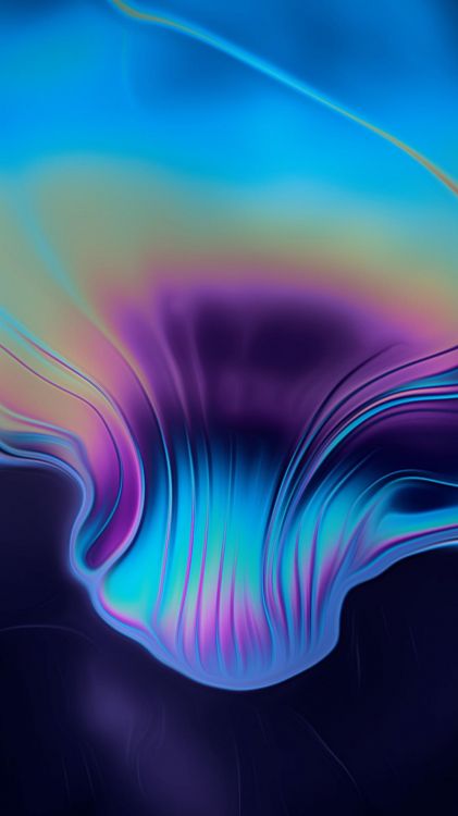 Lila Und Weißes Licht Illustration. Wallpaper in 1080x1920 Resolution