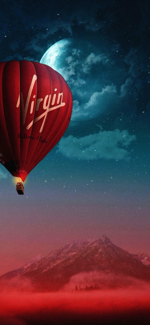 Image virgin, hot air balloon, air travel, atmosphere, aerostat