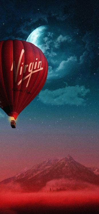 virgin, hot air balloon, air travel, atmosphere, aerostat