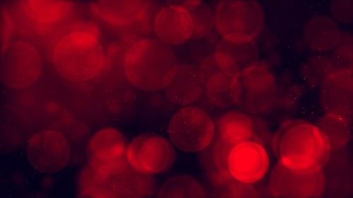 Image red and white light bokeh