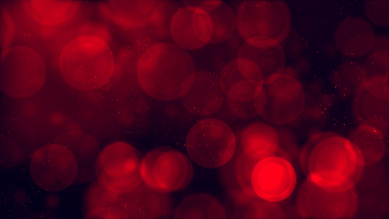 red and white light bokeh