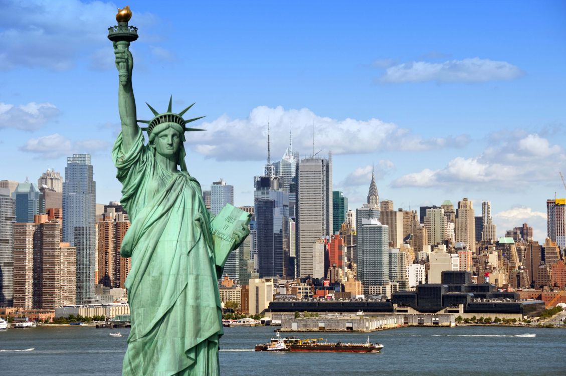 Estatua de la Libertad Nueva York. Wallpaper in 8576x5696 Resolution