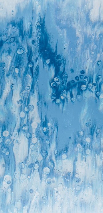 Image water droplets on glass panel