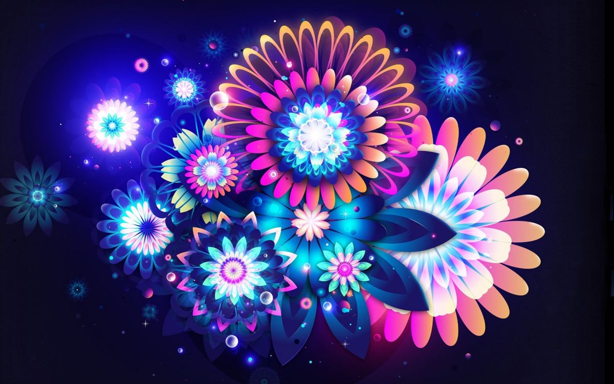 分形技术, 特效, 紫色的, 烟花, 紫罗兰色 壁纸 1920x1200 允许