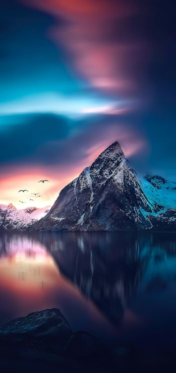 Wasser, Cloud, Atmosphäre, Wasserressourcen, Naturlandschaft. Wallpaper in 1421x3000 Resolution