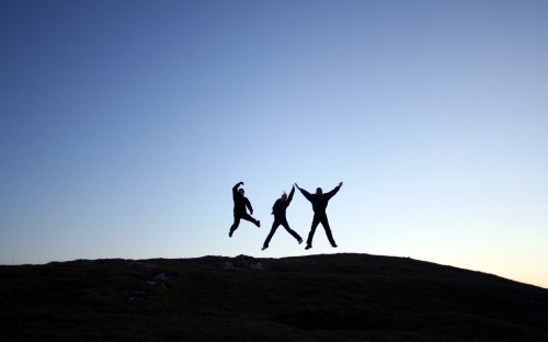 Image fun, horizon, sand, ecoregion, jumping