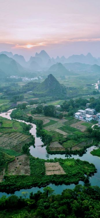 性质, Cuiping, 旅游业, 旅行, 水资源 壁纸 1080x2340 允许