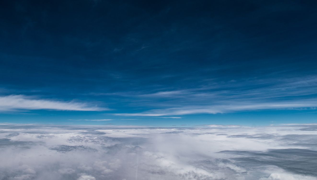 cumulus, cloud, atmosphere, blue, daytime