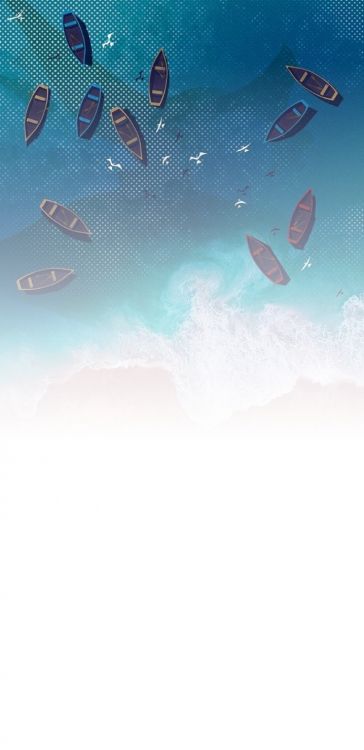 Peinture, Air Voyage, Art, Aile, Aviation. Wallpaper in 720x1480 Resolution