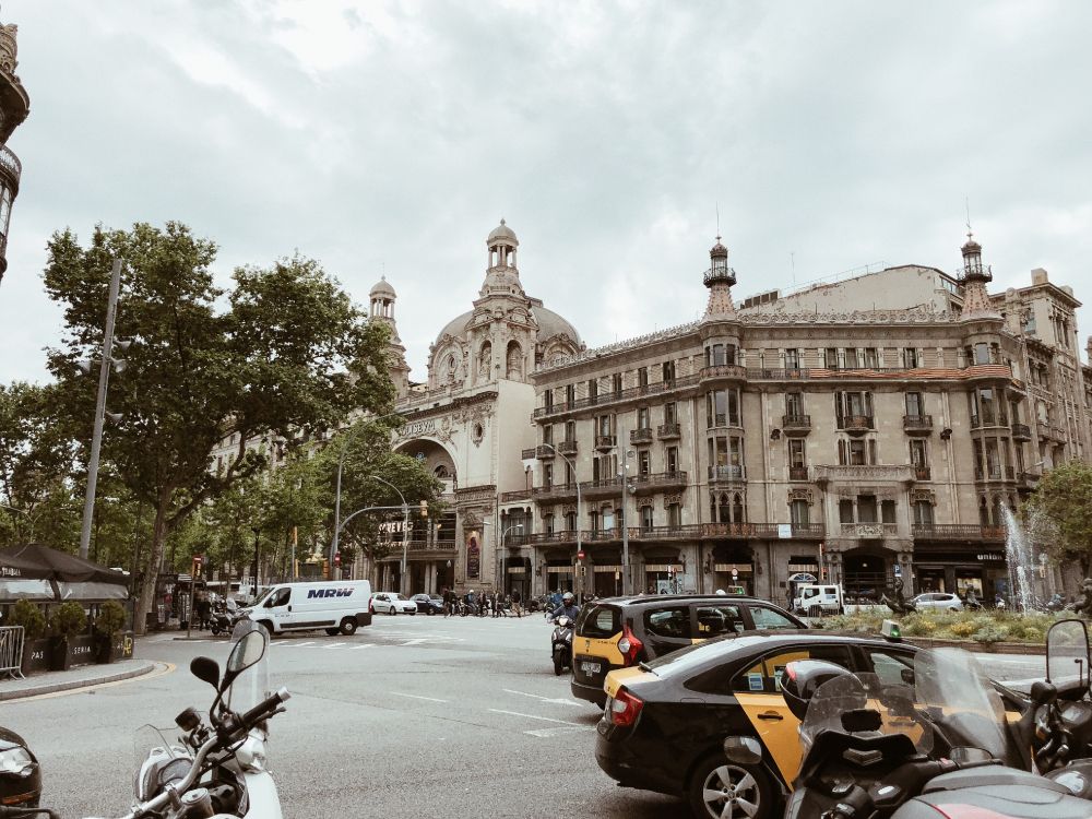 espanya, street, dome, alloy wheel, byzantine architecture