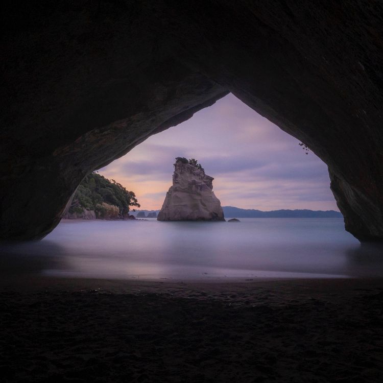 formation, rock, nature, sea, natural arch