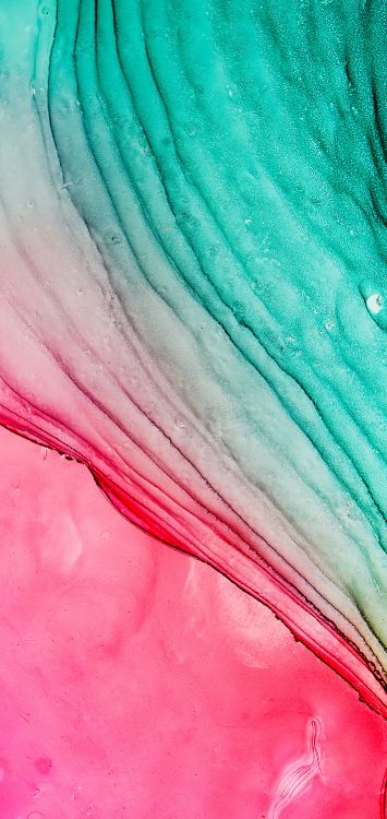 Fermer, Smartphone, Apple, Pink, Aqua. Wallpaper in 1420x3000 Resolution