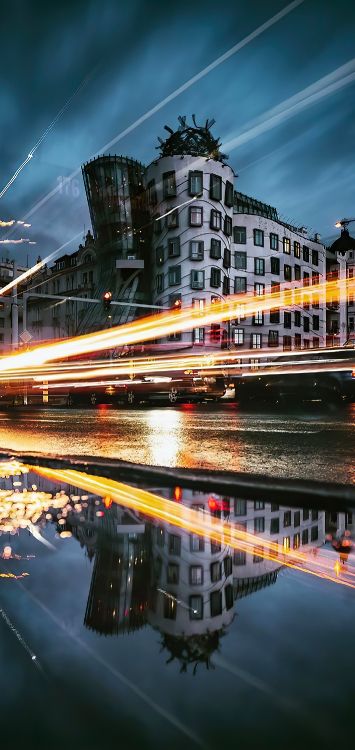 Tower Block, Wasser-Transport, Wasser, Gebäude, Cloud. Wallpaper in 1422x3000 Resolution