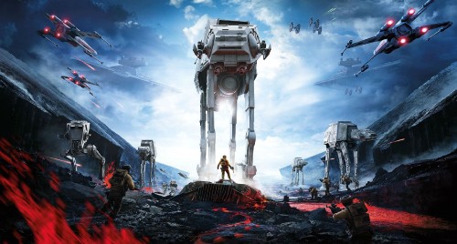 Image star wars, star wars battlefront, sky, electronic arts, machine