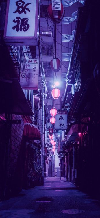 再来一盏 Liam Wong, to ky Oo, 艺术, 紫色的, 车灯 壁纸 1080x2340 允许