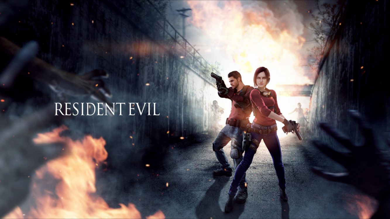 Resident Evil, Resident Evil 7 Biohazard, Resident Evil 2, Resident Evil 5, Chris Redfield. Wallpaper in 2560x1440 Resolution