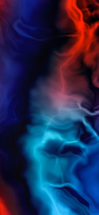 Ios, IOS 15, Smartphone, Wasser, Azure. Wallpaper in 1420x3073 Resolution