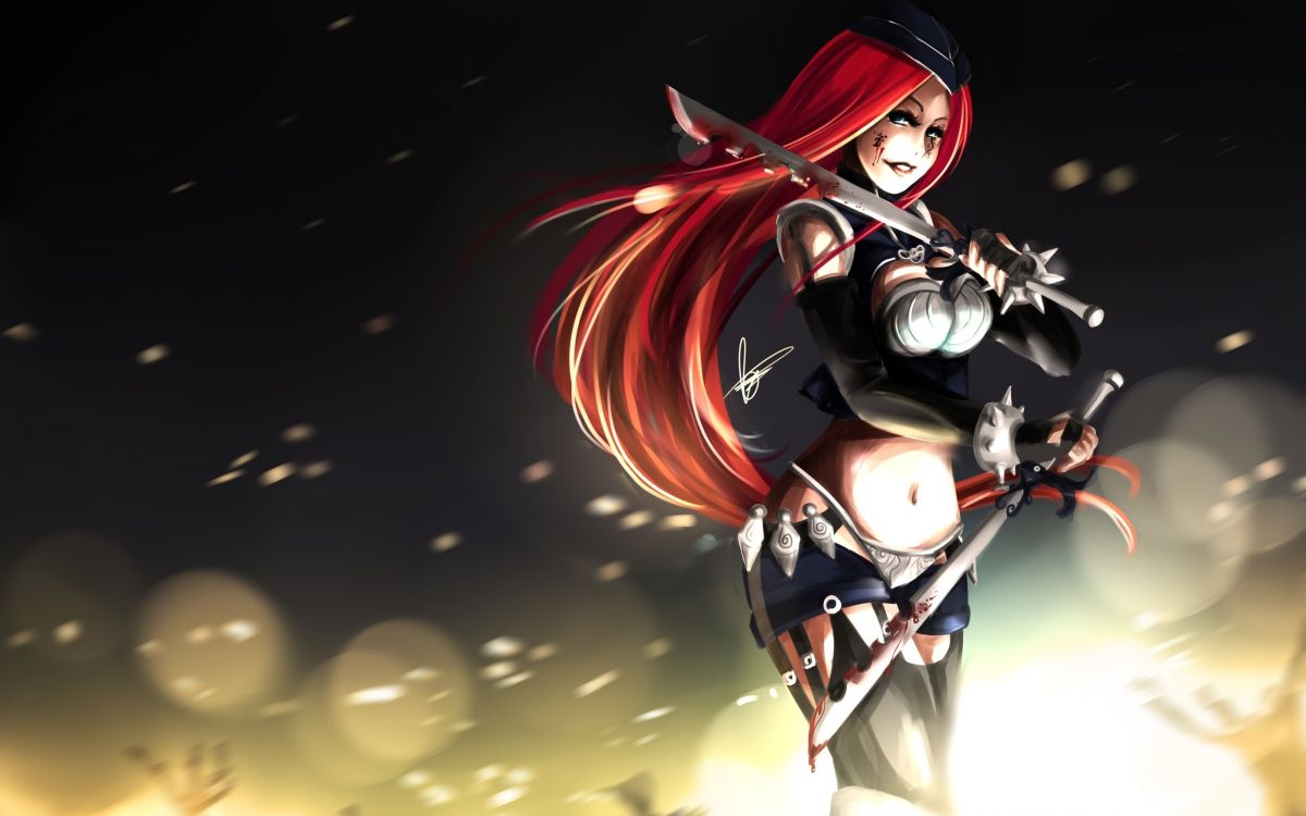 Rothaariger Männlicher Anime-Charakter. Wallpaper in 2560x1600 Resolution