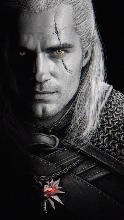 The Witcher, Henry Cavill, Geralt of Rivia, Netflix, Yennefer. Wallpaper in 1152x2048 Resolution