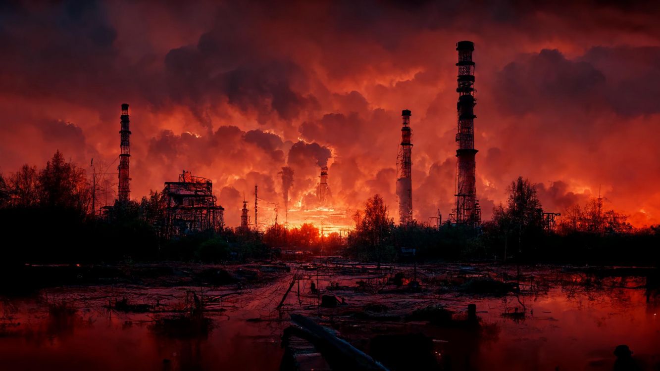 Parc de la Colonne Sans Fin, Eau, Atmosphère, Afterglow. Wallpaper in 2048x1152 Resolution