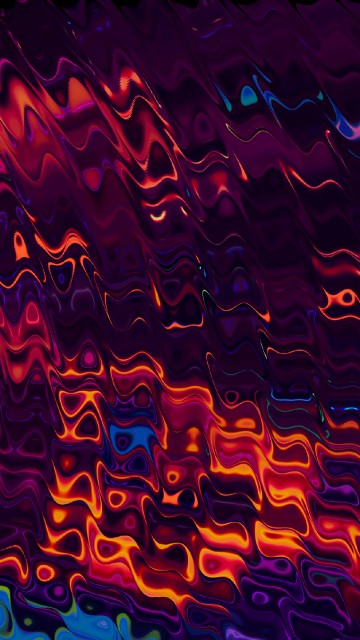 Image blue and red lights on a dark room