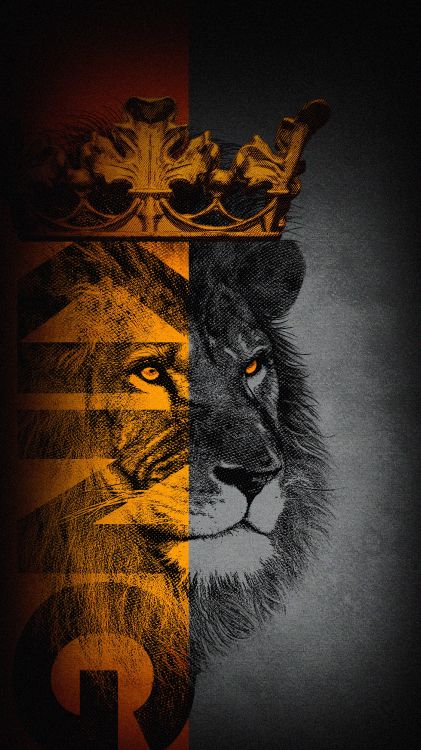 Leones, Diseño, Felidae, Carnívoro, Arte. Wallpaper in 3240x5760 Resolution