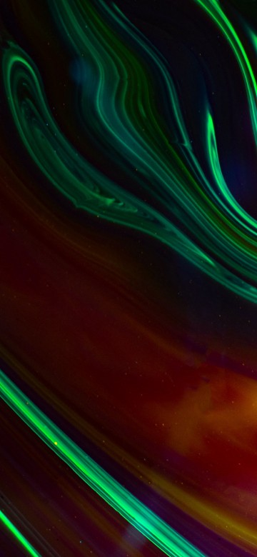 Image light, smartphone, art, abstract art, green