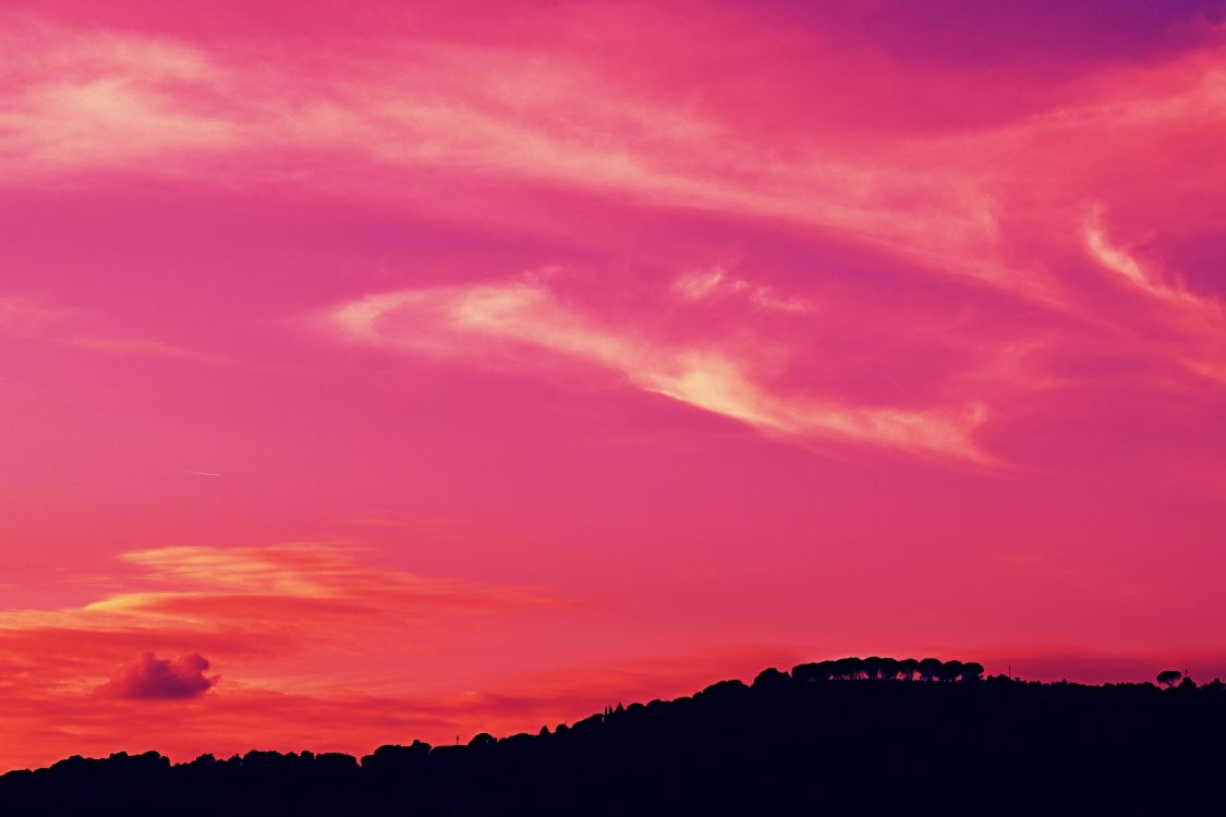 Sonnenuntergang, Afterglow, Cloud, Pink, Horizont. Wallpaper in 6000x4000 Resolution