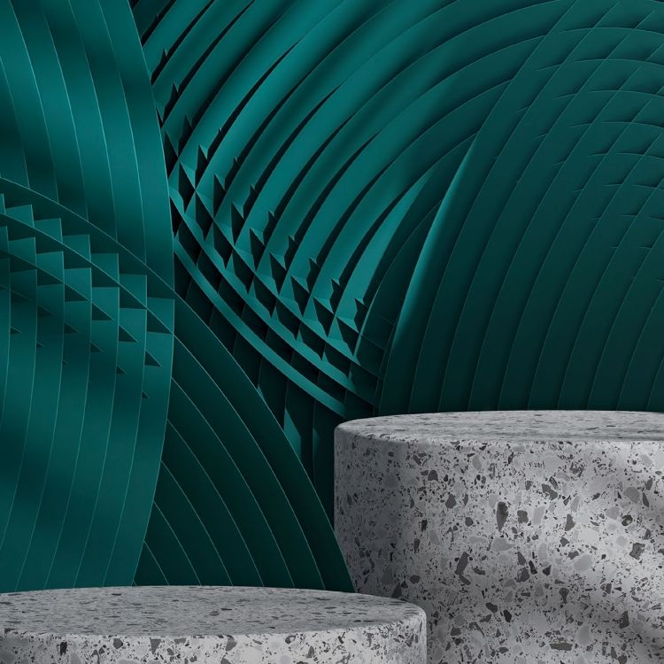 Android, Arquitectura, Simetría, Tintes y Matices, Patrón. Wallpaper in 2400x2400 Resolution