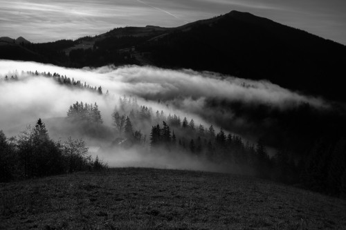 Image Samhain, mountain, nature, white, mist