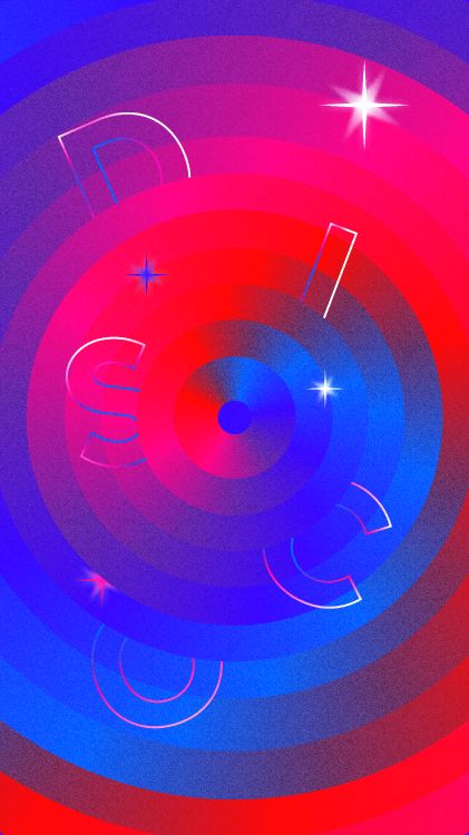 Orange, Grafik-design, Farbigkeit, Blau, Purpur. Wallpaper in 2160x3840 Resolution