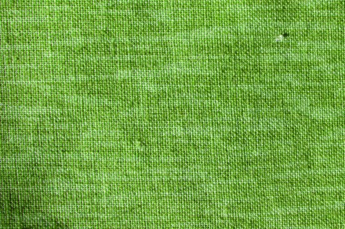 Image green textile in close up image