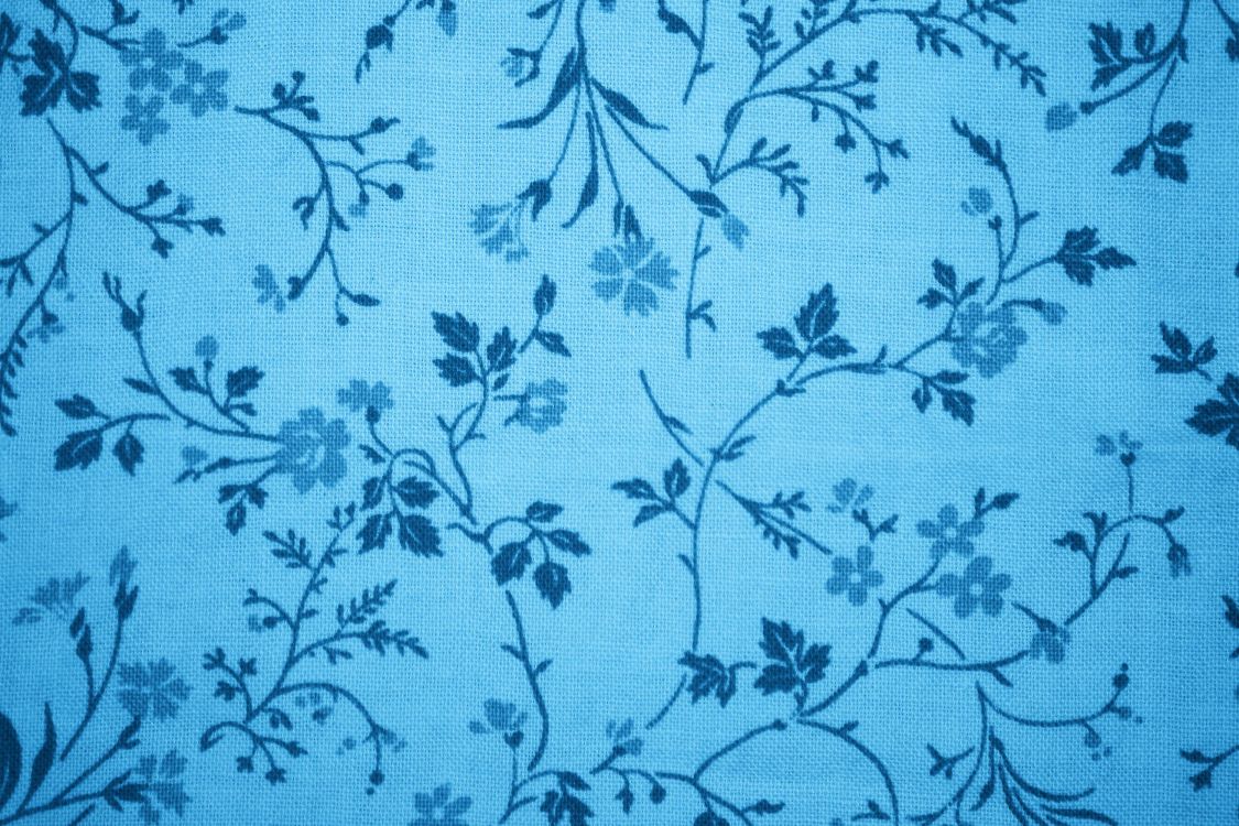 Textil Floral Azul y Blanco. Wallpaper in 3000x2000 Resolution