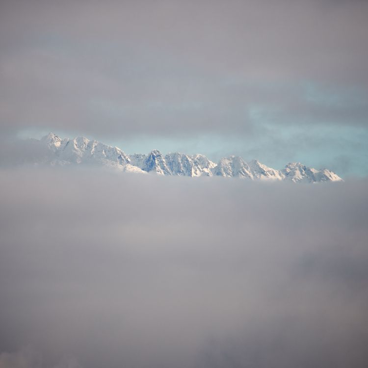 多山的地貌, 山脉, 阿尔卑斯山, 天空, 冰川 壁纸 3500x3500 允许