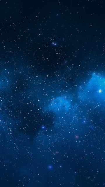 Image blue and white starry night sky